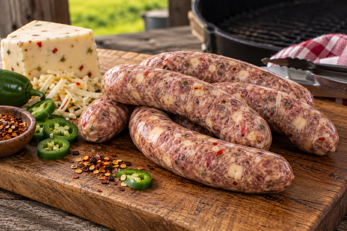 Pepper Jack Bratwurst